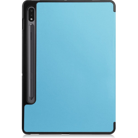 Etui Bizon Case Tab Lizard do Samsung Galaxy Tab S8 / S7, błękitne