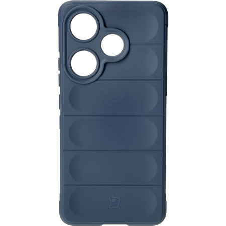 Pancerne etui Bizon Case Tur do Xiaomi Poco F6, granatowe