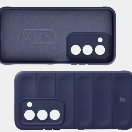 Pancerne etui Bizon Case Tur do Xiaomi Redmi 15 4G / 5G, granatowe