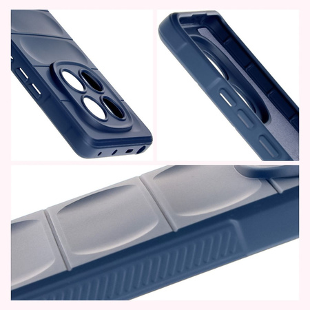 Pancerne etui Bizon Case Tur do Xiaomi Redmi Note 14 Pro 4G, granatowe