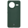 Silikonowe etui Bizon Soft Case do Xiaomi POCO F7 Ultra, ciemnozielone