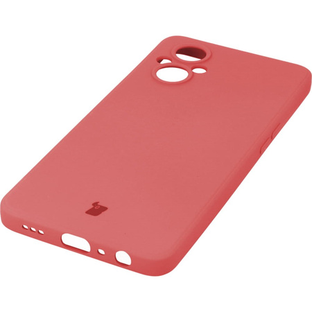 Etui Bizon Case Silicone Sq do Oppo Reno 7 Lite 5G, ciemny róż