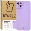 Ekologiczne etui Bizon Bio-Case do iPhone 14 Plus, fioletowe