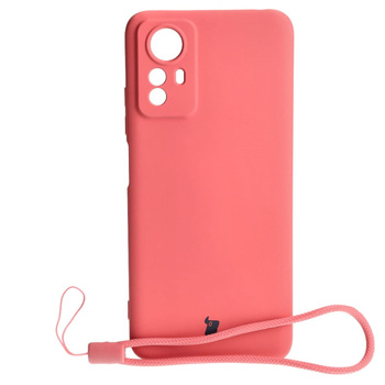 Etui Bizon Case Silicone do Xiaomi Redmi Note 12S, brudny róż