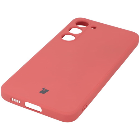 Etui Bizon Case Silicone Sq do Galaxy S23 Plus, brudny róż