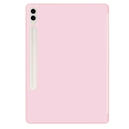 Etui Bizon Case Tab Lizard do Galaxy Tab S10 Plus / S9 Plus, różowe