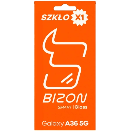 Szkło ochronne 2.5D Bizon Smart Glass do Galaxy A36 5G, 1 sztuka