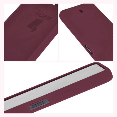 Etui silikonowe Bizon Soft Case do Xiaomi Redmi A3 4G, ciemnofioletowe
