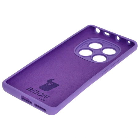 Silikonowe etui Bizon Soft Case do Xiaomi Redmi Note 14 Pro 4G, fioletowe