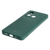 Etui Bizon Case Silicone Sq do Xiaomi Redmi 12C, ciemnozielone