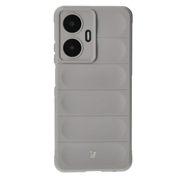 Pancerne etui Bizon Case Tur do Realme C55, jasnoszare