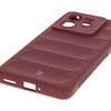 Pancerne etui Bizon Case Tur do Realme GT 7 Pro, burgundowe