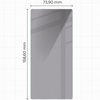 Prywatyzujące szkło hartowane Bizon Glass Clear Shadow do Galaxy S25 Ultra, przyciemniane