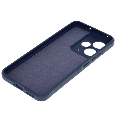 Pancerne etui Bizon Case Tur do Realme 14T 5G, granatowe