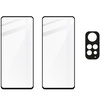 2x Szkło + szybka na aparat Bizon Edge Pack do Redmi Note 11s 4G