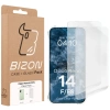 Elastyczne etui + 2x folia na ekran Bizon Case Clear Pack do Oppo Reno 14 F / FS