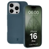 Etui z recyklingu Bizon Case ReLeaf do iPhone 16 Pro, ciemnoniebieskie