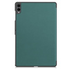 Etui z klapką Bizon Case Tab Croc do Galaxy Tab S11 Ultra, ciemnozielone