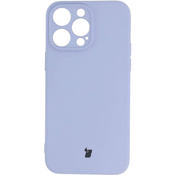 Etui Bizon Case Silicone do iPhone 14 Pro Max, jasnofioletowe