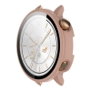 Etui ze szkłem do zegarka Bizon Case+Glass Watch do OnePlus Watch 3 43 mm, różowe