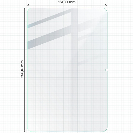 Szkło hartowane Bizon Glass Tab Clear Duo do Xiaomi Pad 6 / 6 Pro, 2 sztuki