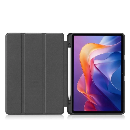 Etui z klapką Bizon Case Tab Lizard do Xiaomi Redmi Pad 2, ciemnozielone