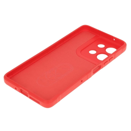 Pancerne etui Bizon Case Tur do Motorola Moto G75 5G, czerwone