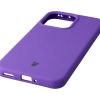 Silikonowe etui Bizon Soft Case do Oppo Reno 14, fioletowe
