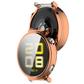 Etui Bizon Case Watch Felipe do Huawei Watch GT 5 41 mm, różowozłote