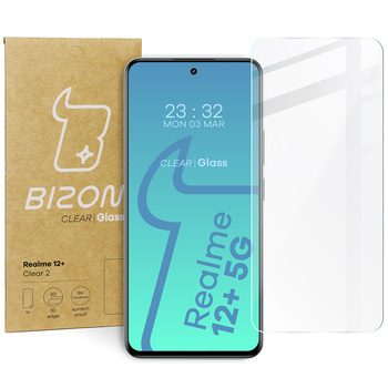 Szkło hartowane Bizon Glass Clear 2 do Realme 12+ 5G
