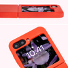 Silikonowe etui Bizon Soft Case do Galaxy Z Flip7 FE / Z Flip6, czerwone