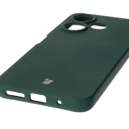 Silikonowe etui Bizon Soft Case do Xiaomi Redmi 13 4G, ciemnozielone