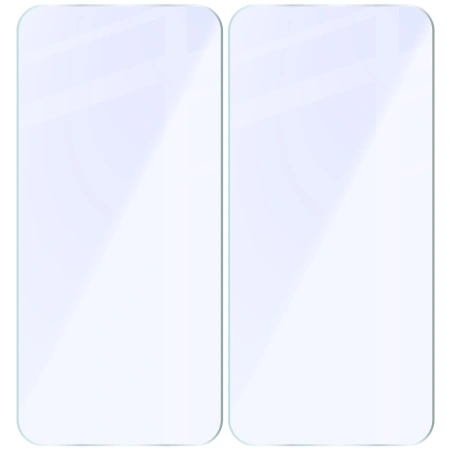 Elastyczne szkło hybrydowe Bizon Glass Mule Duo do Oppo Find X9 Pro, 2 sztuki