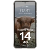 Pancerne etui Bizon Case Tur do Xiaomi Redmi Note 14 4G, jasnoszare