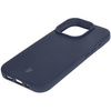 Silikonowe etui Bizon Soft Case do iPhone 16 Pro, ciemnoniebieskie