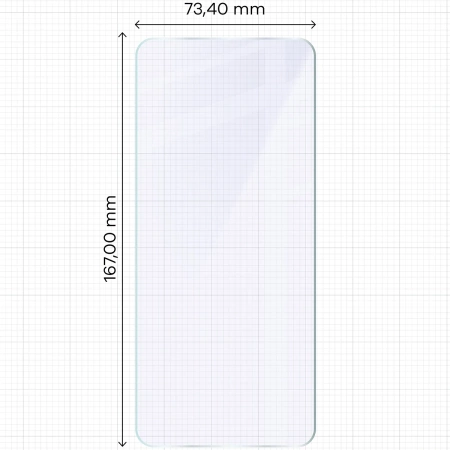 Elastyczne szkło hybrydowe Bizon Glass Mule do Motorola Moto G06 Power