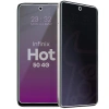 Prywatyzujące szkło hybrydowe Bizon Glass Mule Shadow do Infinix Hot 50 4G, matowe