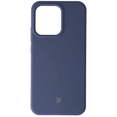 Silikonowe etui Bizon Soft Case do Oppo Reno 14, ciemnoniebieskie