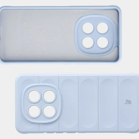 Pancerne etui Bizon Case Tur do Xiaomi Redmi Note 15 5G / POCO M8 5G, jasnoniebieskie