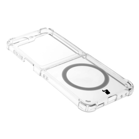 Etui Bizon Case Pure MagSafe do Samsung Galaxy Z Flip5, przezroczyste