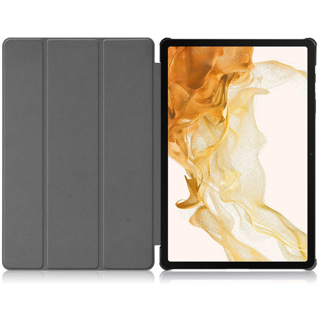 Etui Bizon Case Tab Croc do Galaxy Tab S10 Plus / S9 Plus, czarne