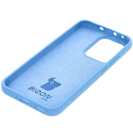 Silikonowe etui Bizon Soft Case do Oppo Reno13, niebieskie