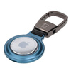 Etui Bizon Case Locator Magnetic do Apple AirTag, niebieskie