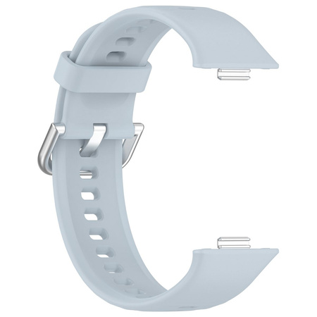 Pasek Bizon Strap Watch Silicone Pro SR do Huawei Watch Fit 4 / 4 Pro / 3, jasnoniebieski