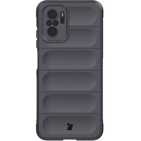 Pancerne etui Bizon Case Tur do Xiaomi Pocophone M5s / Xiaomi Redmi Note 10 / 10s, szare