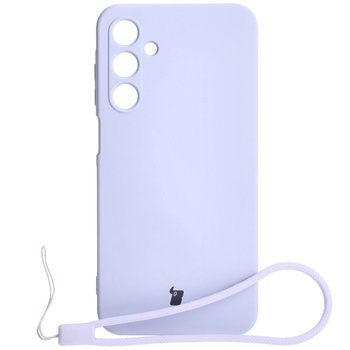 Etui Bizon Case Silicone do Galaxy A25 5G, jasnofioletowe