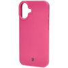 Silikonowe etui Bizon Soft Case do iPhone 16 Plus, fuksja