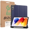 Etui z klapką Bizon Case Tab Lizard do Xiaomi Redmi Pad 2 Pro, granatowe