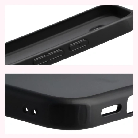 Etui Bizon Case Angelo do Google Pixel 10a, przydymione z czarną ramką