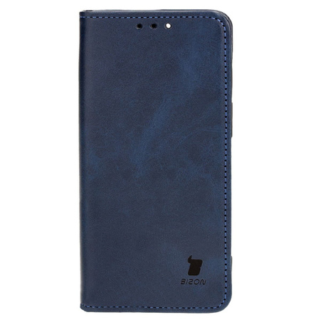 Etui z klapką Bizon Case Pocket Pro do iPhone 13 Pro, granatowe